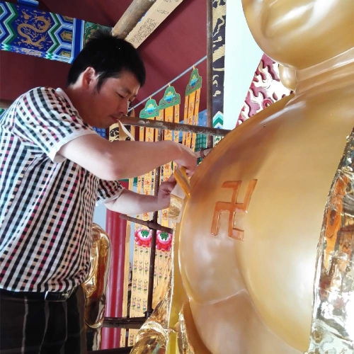 怎樣貼金箔