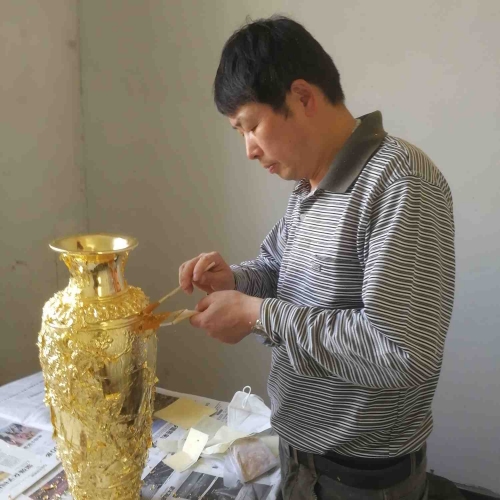 金箔銀箔施工